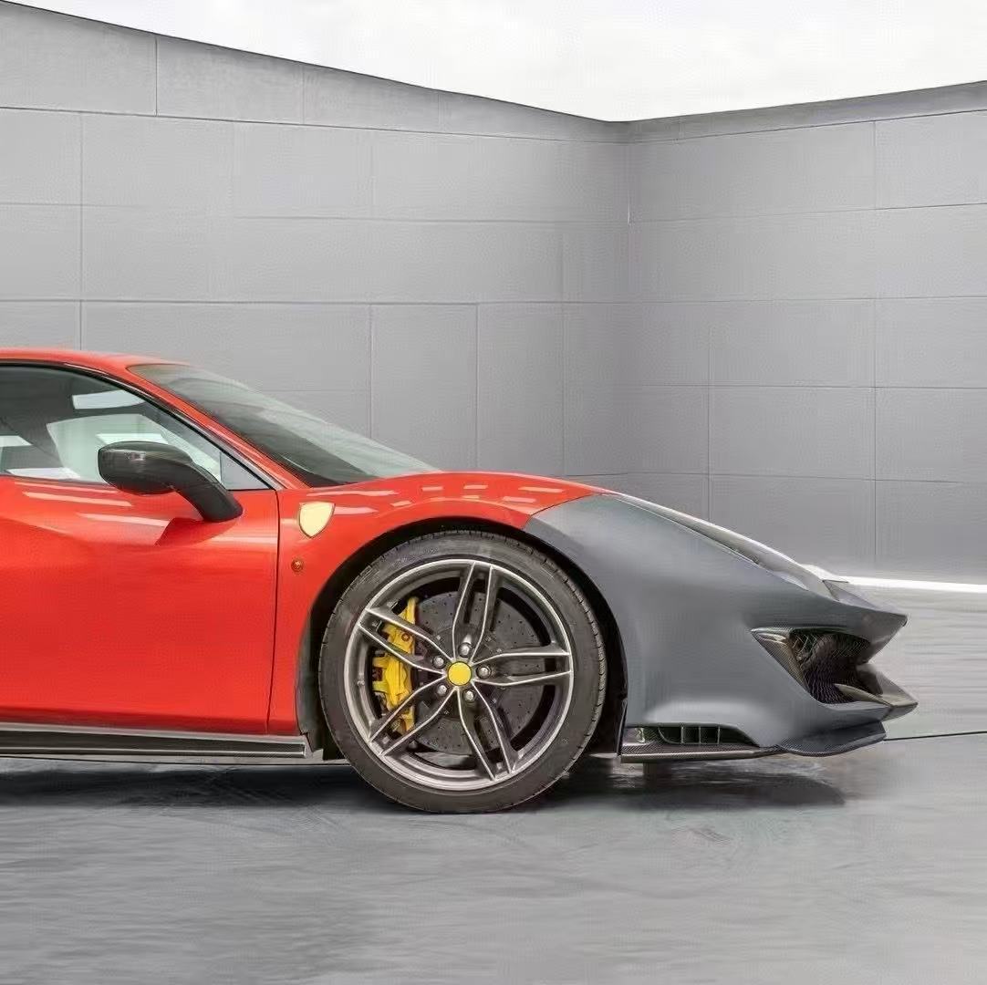 Ferrari 488 GTB/Spider Pista Style PP and Carbon Conversion Configurations - styling view