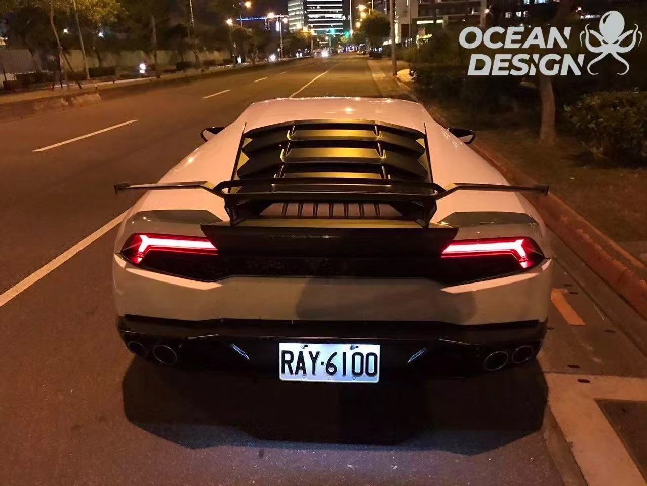 Lamborghini LP580 / LP600 / LP610 MAD Style Carbon Fiber Parts - styling view