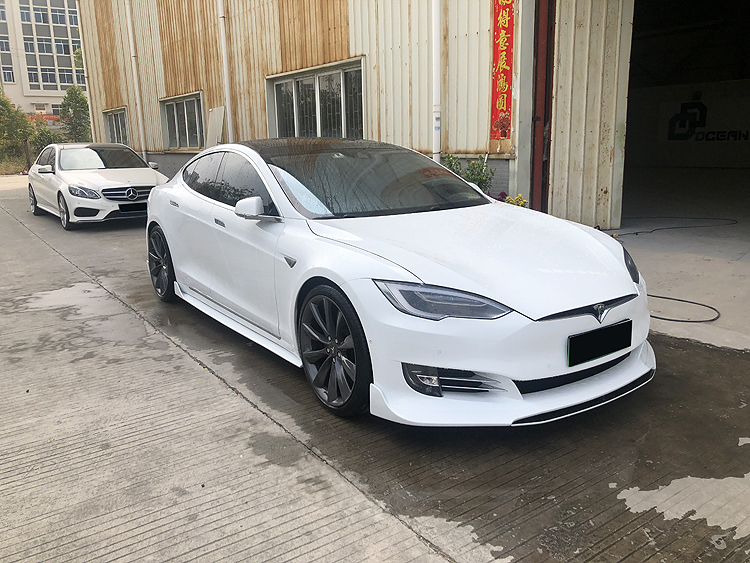 Tesla Model S Ocean Design Style Parts - styling view