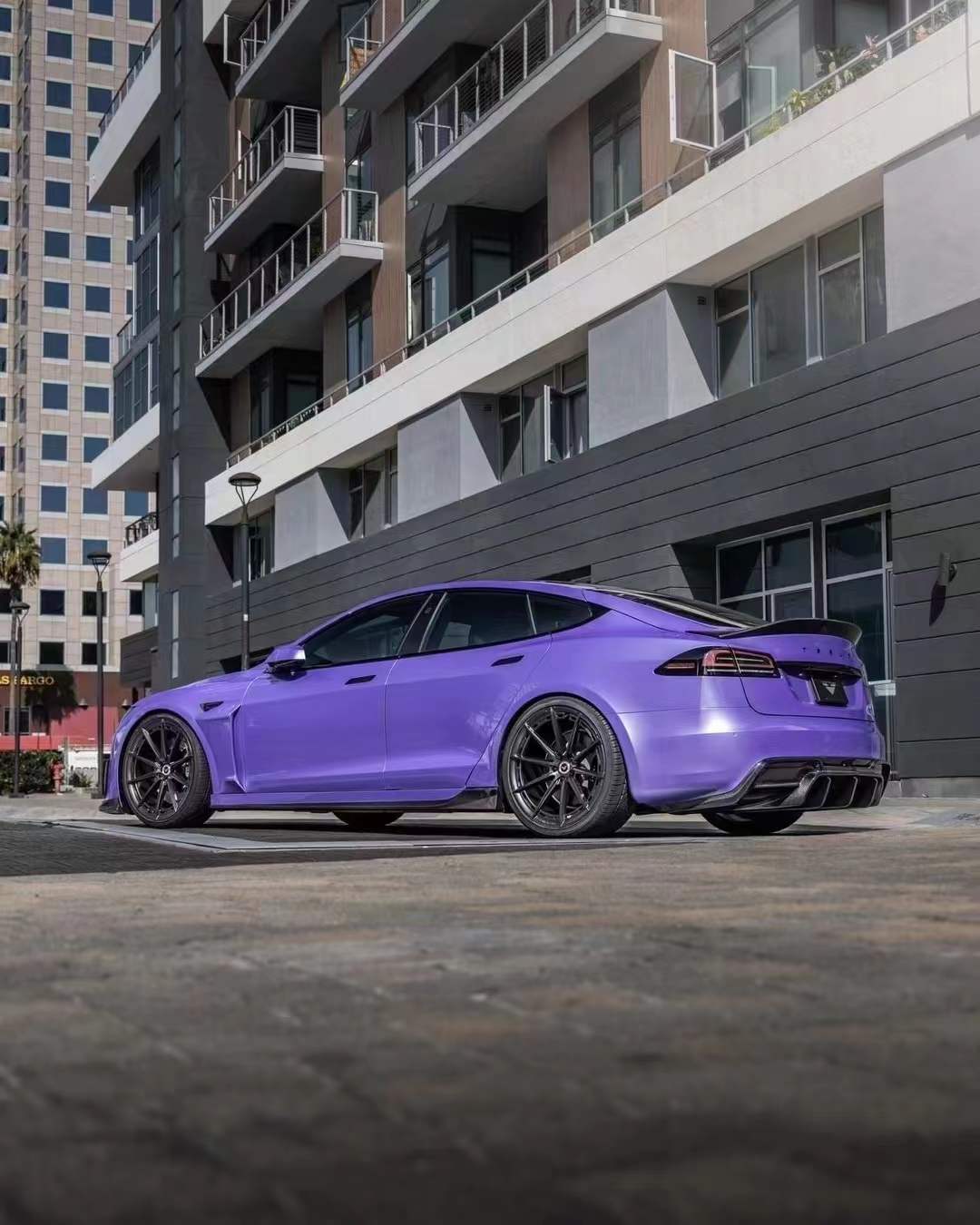 Tesla Model S 2023-2025 V Style Parts - styling view