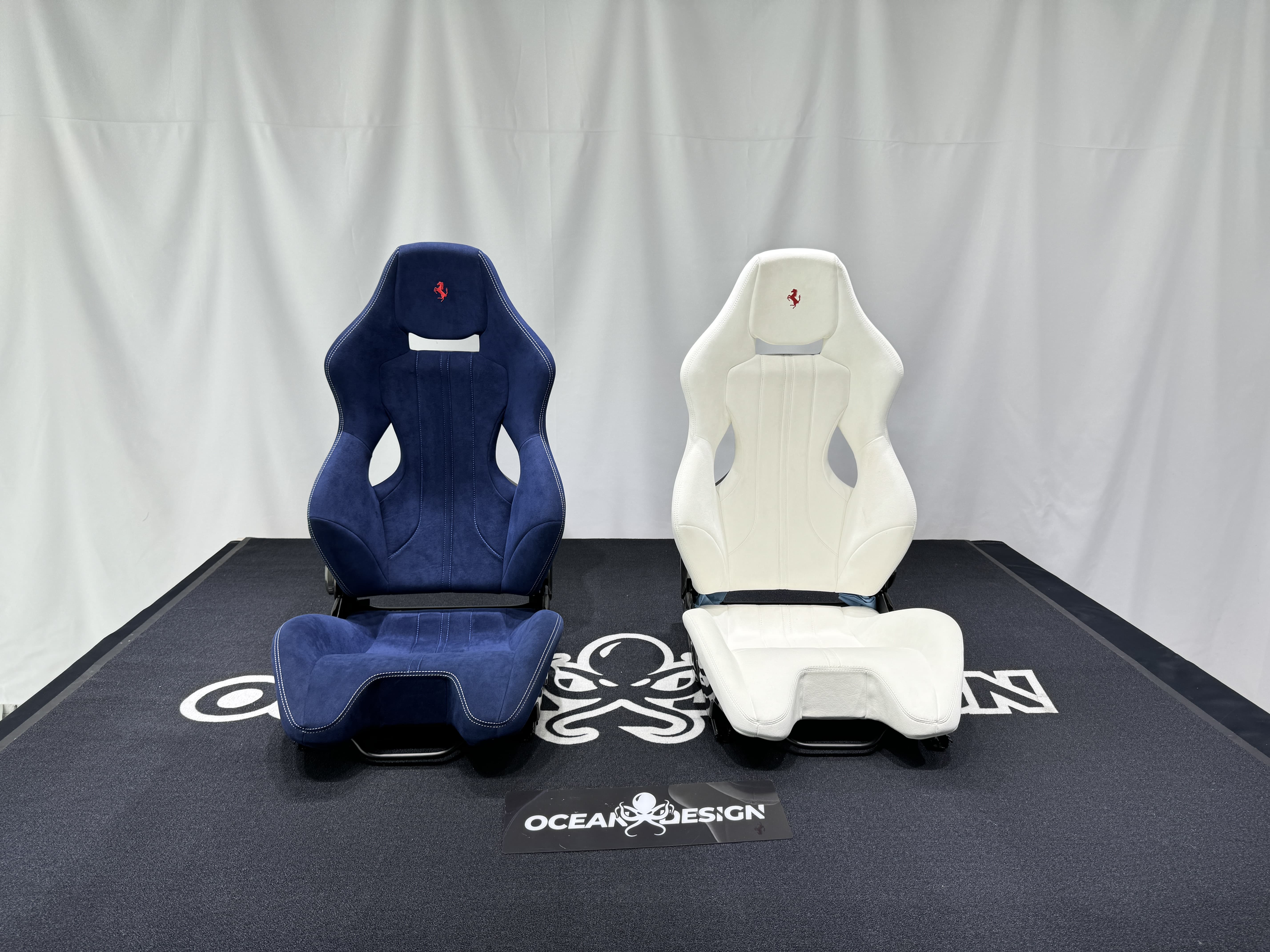 Ferrari F430/458/488/F8 Style Dry Carbon Bucket Seat - styling view