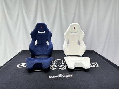 Ferrari F430/458/488/F8 Style Dry Carbon Bucket Seat - styling view
