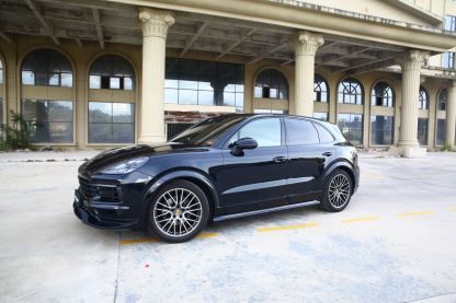 Porsche Cayenne OD Style Carbon Fiber Parts - styling view