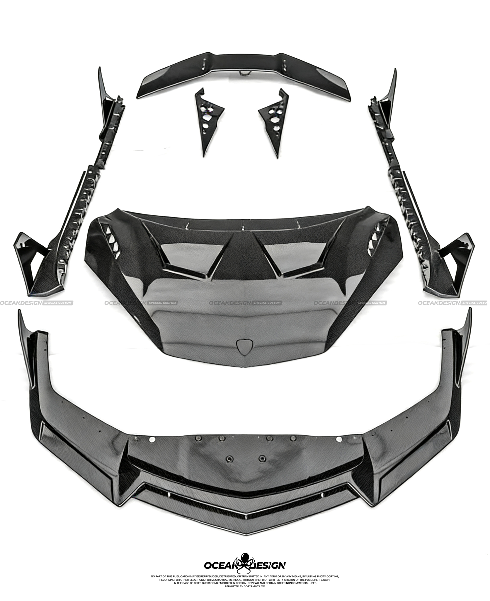 Lamborghini Revuelto DK Style Parts - styling view