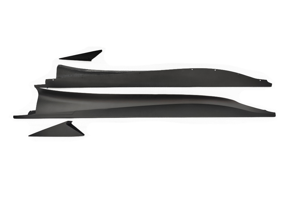 Lotus Emira V Style Dry Carbon Parts - styling reference for Side Skirts