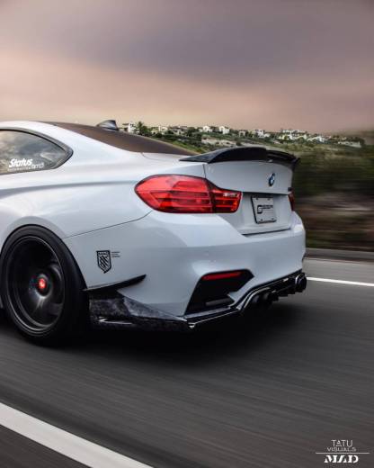 BMW F80 M3/F82 M4 MAD Type 4 Style Parts - styling view
