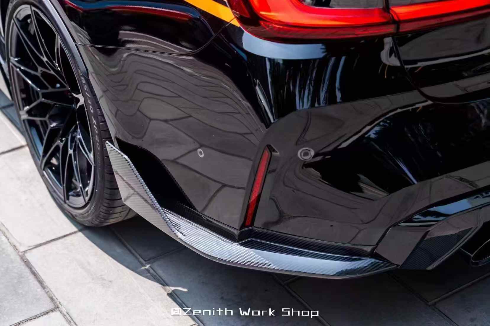 BMW G80 M3 / G82 M4 MP Style Dry Carbon Parts - styling view