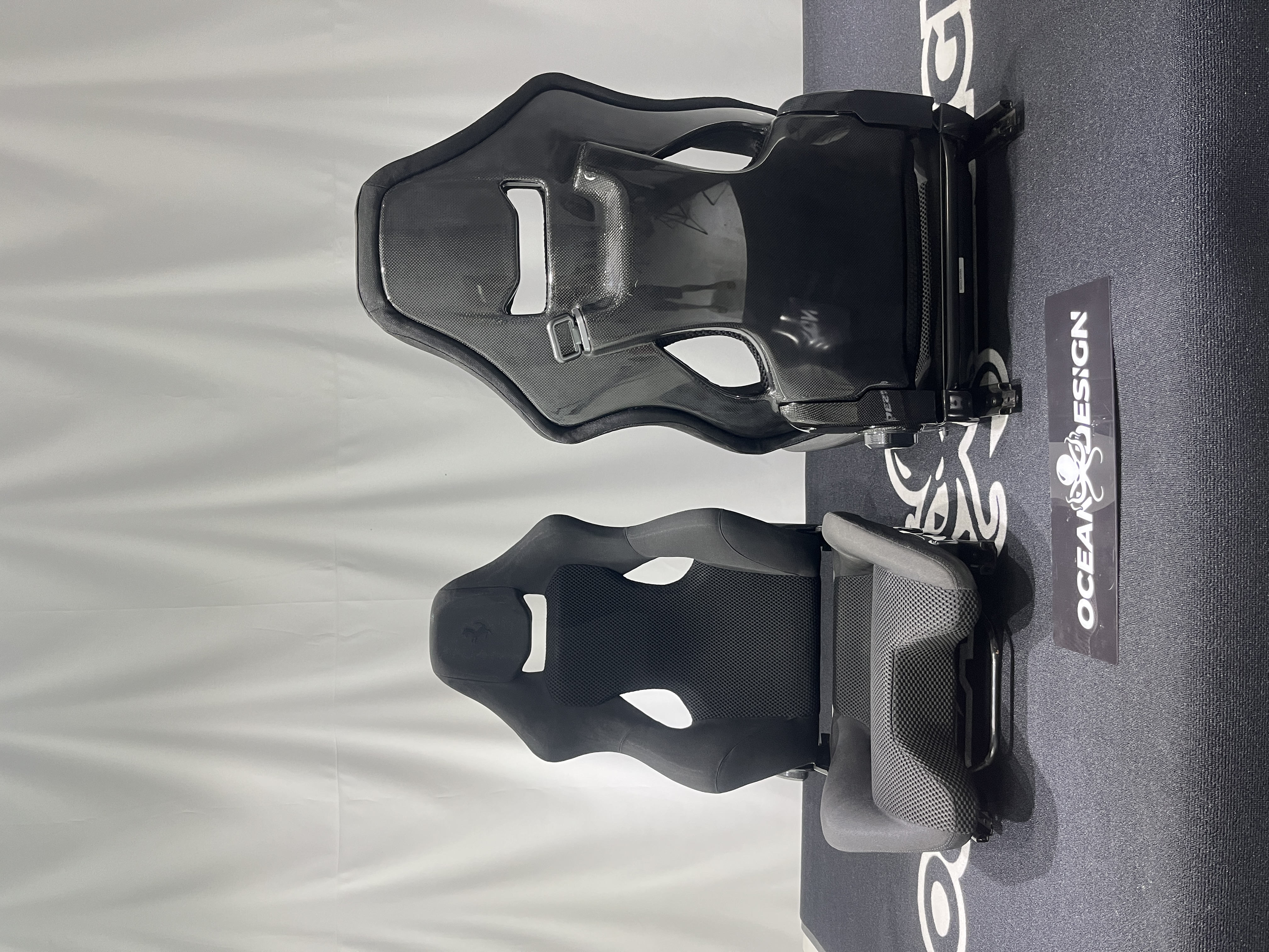 Ferrari F430/458/488/F8 Style Dry Carbon Bucket Seat - styling view