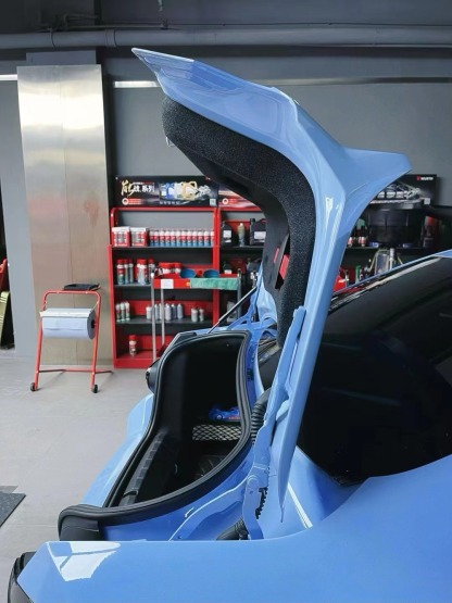 BMW G87 M2 Ocean Design CSL Style Dry Carbon Trunk Lid - styling view