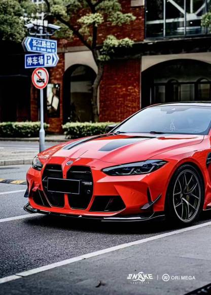 BMW G80 M3/G82 M4 3D Design Style Dry Carbon Parts - styling view