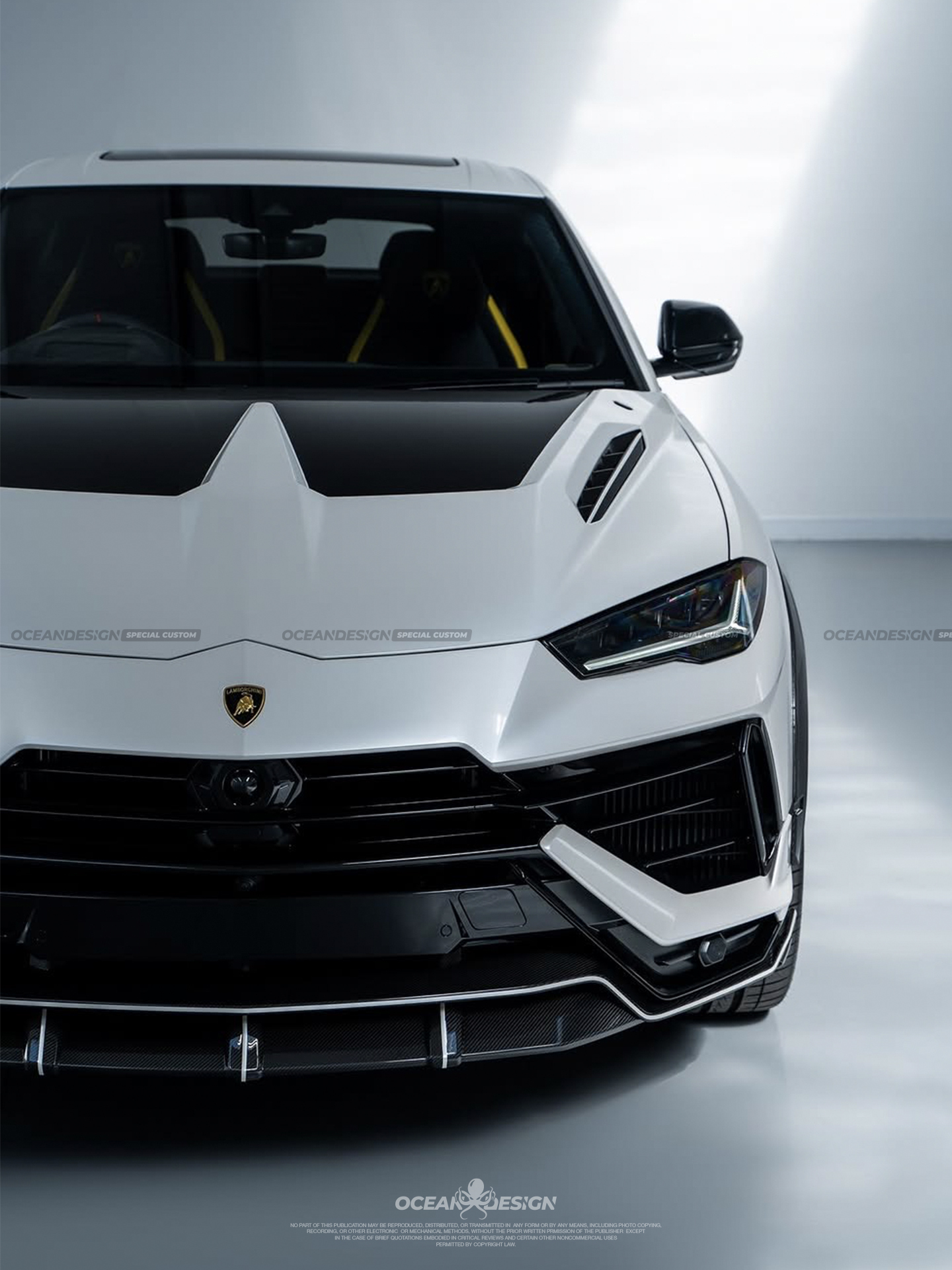 Lamborghini Urus S Ocean Design Style Dry Carbon Parts - styling view