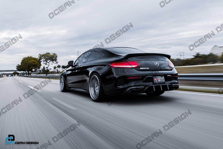 Mercedes-Benz C63 Coupe ModCarbon Style Parts - styling view