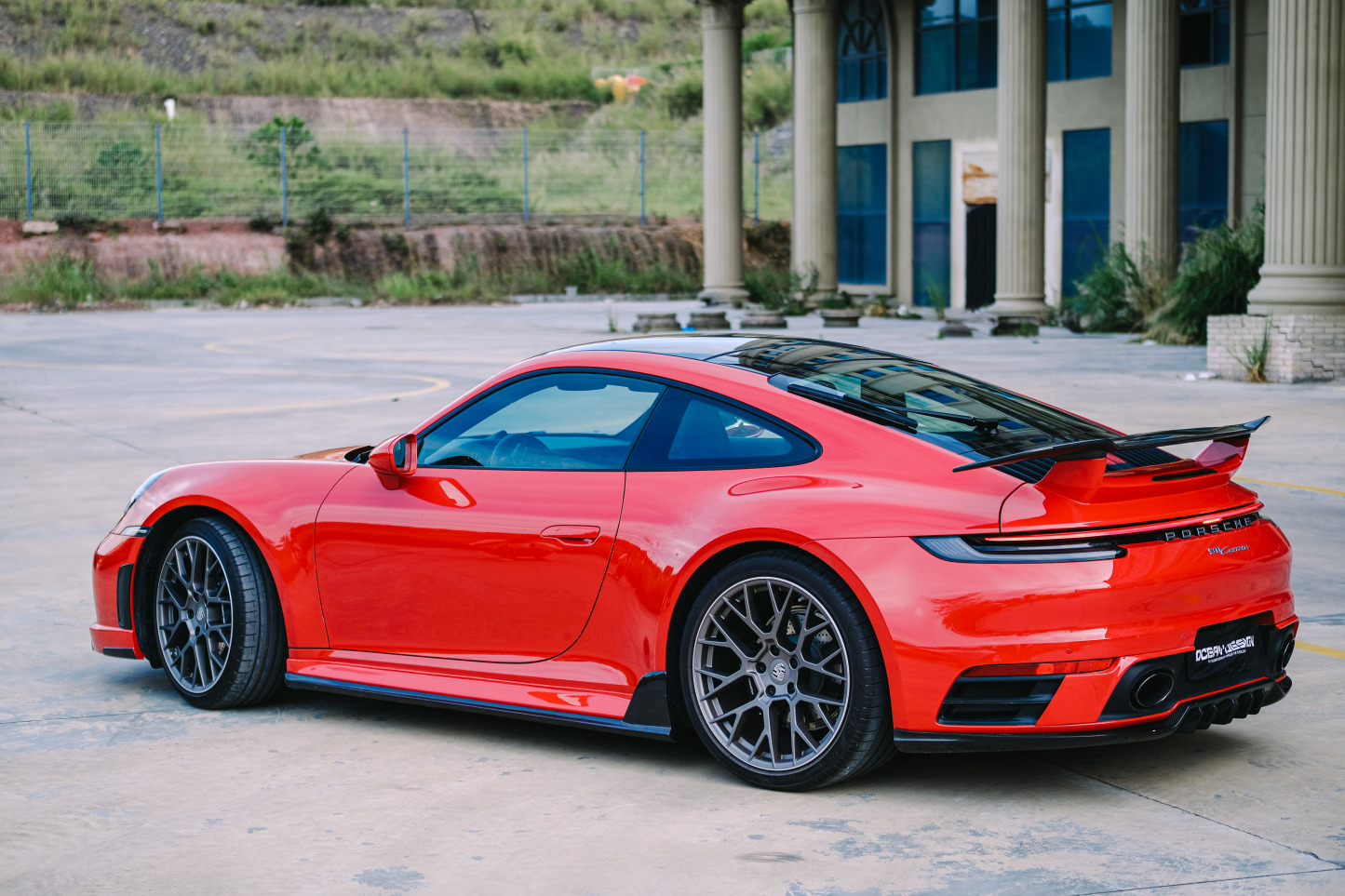 Porsche 911 992.1 Techart Style Carbon Parts - styling view
