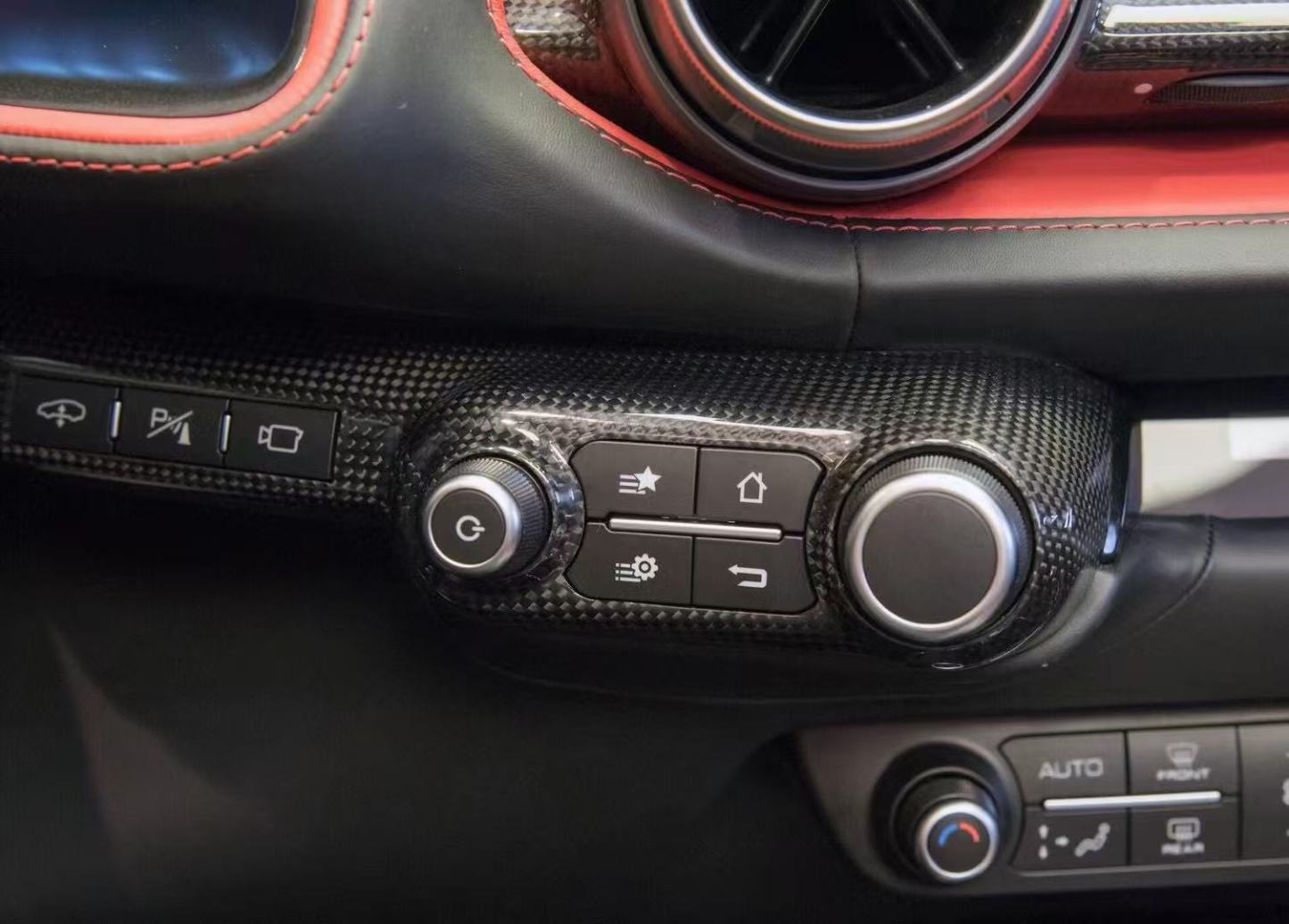 Ferrari 812 OEM Style Dry Carbon Interior Parts - styling view
