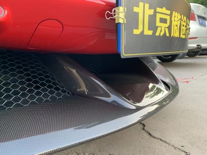 Ferrari SF90 OEM Style Dry Carbon Parts - styling view