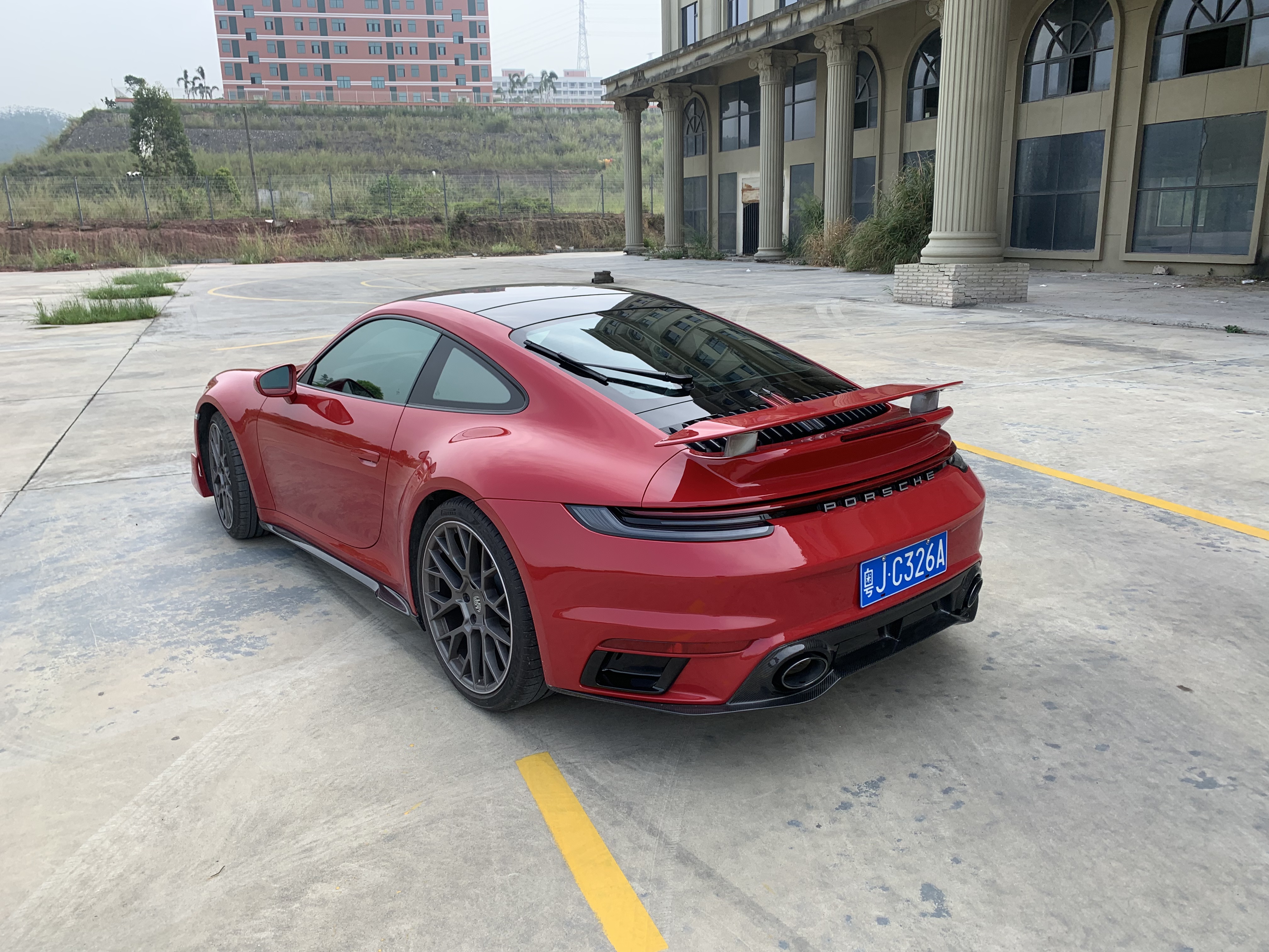 Porsche 911 992.1 Turbo S Style Parts - styling view