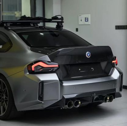 BMW G87 M2 CS Style Dry Carbon Trunk Lid - styling view