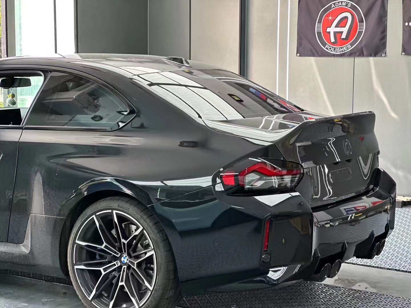 BMW G87 M2 Ocean Design CSL Style Dry Carbon Trunk Lid - styling view