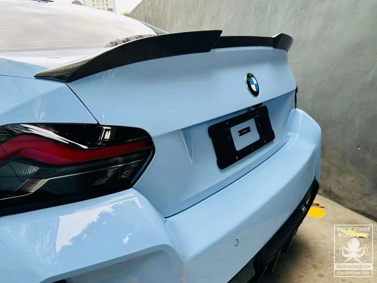 BMW G87 M2 Ocean Design OD Style Dry Carbon Parts - styling view