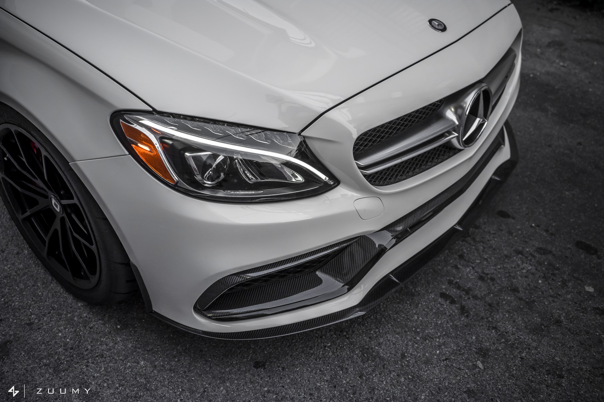 Mercedes-Benz C63 Coupe ModCarbon Style Parts - styling view