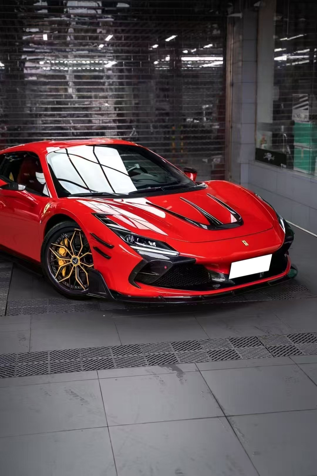 Ferrari F8 MSY Style Parts - styling view