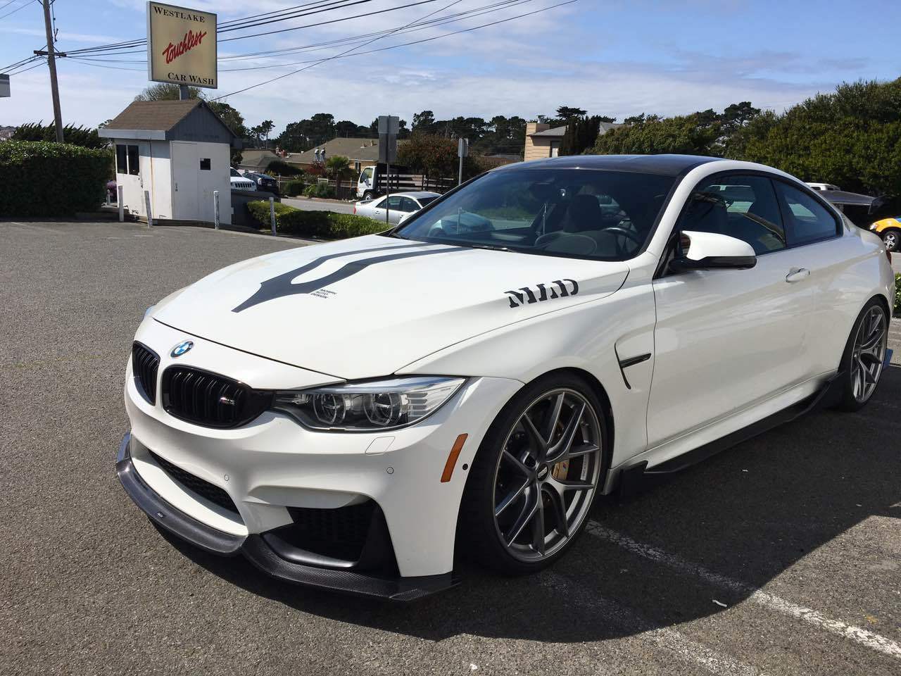 BMW F80 M3/F82 M4 MAD Type 3 Style Parts - styling view