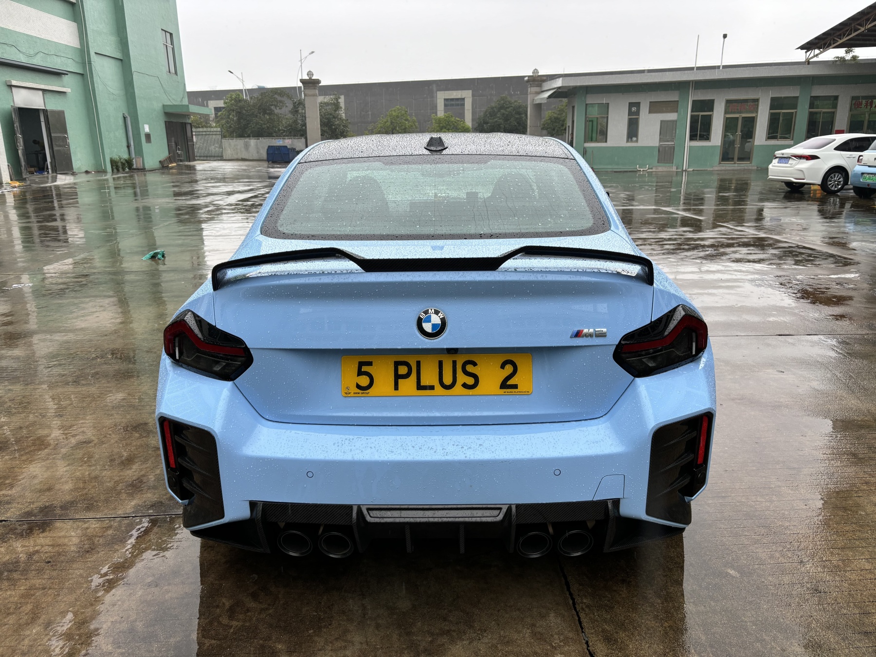 BMW G87 M2 Ocean Design OD Style Dry Carbon Parts - styling view