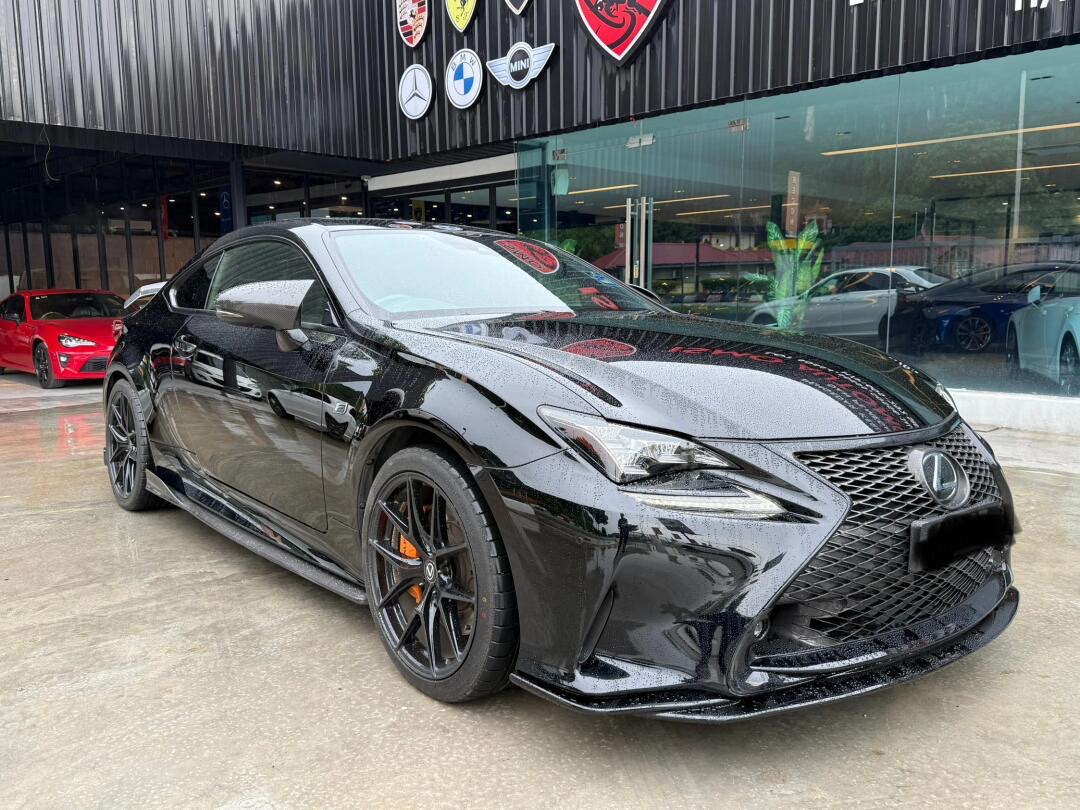 Lexus RC200 Glanzen Silkblaze Style Carbon Fiber Parts - styling view