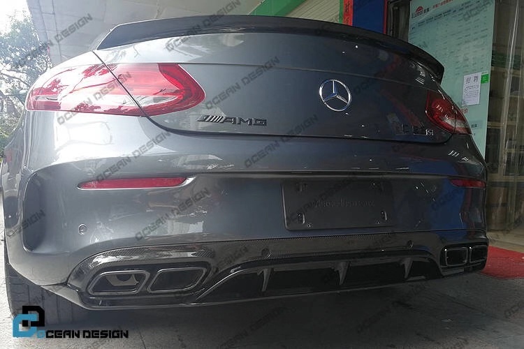 Mercedes-Benz C63 Coupe Edition One Style Carbon Fiber Parts - styling view