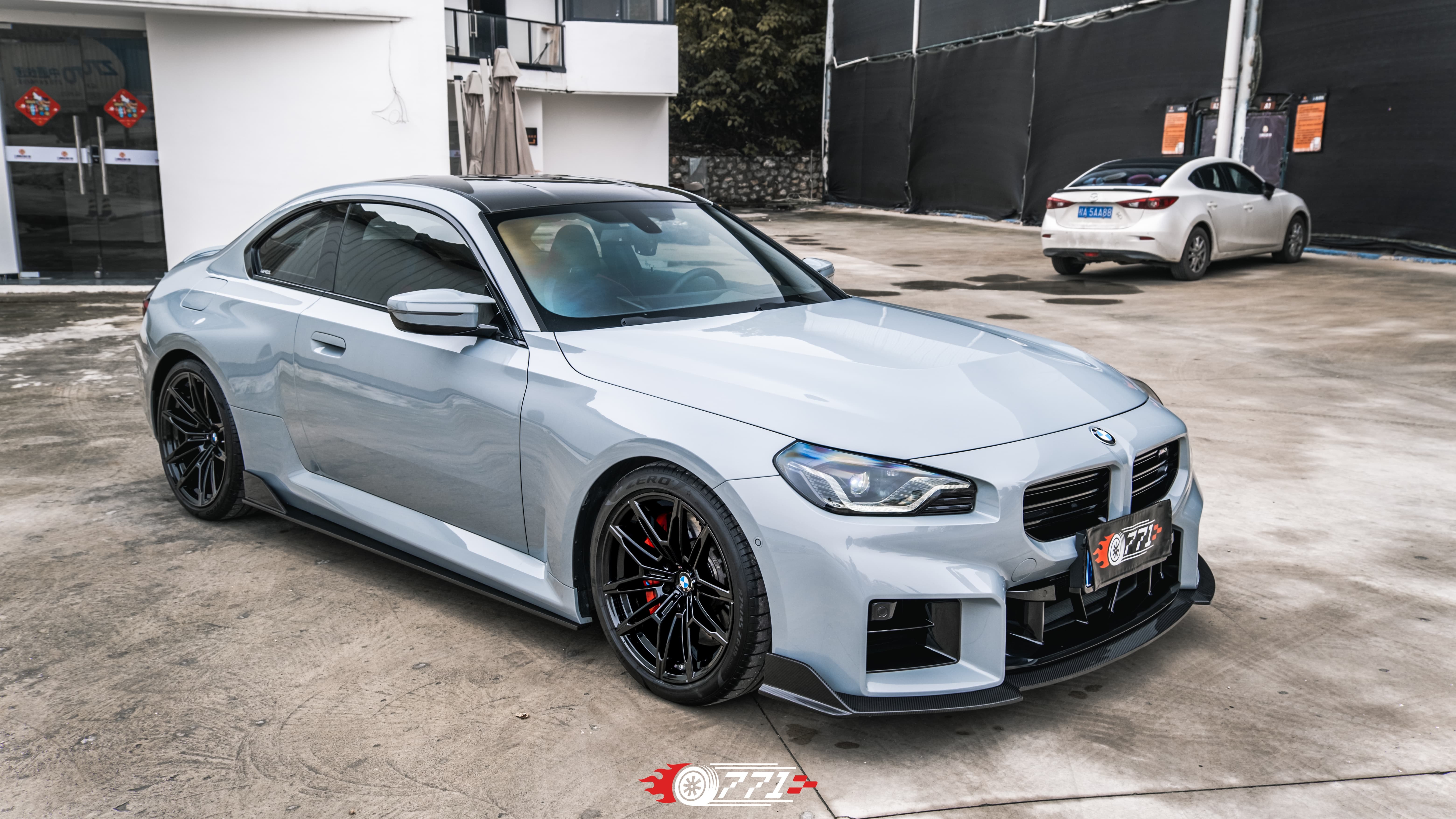 BMW G87 M2 Ocean Design OD Style Dry Carbon Parts - styling view