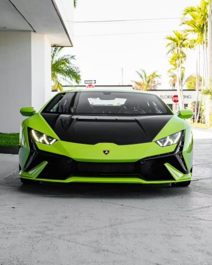 Lamborghini EVO Tecnice Style Plastic and Carbon Conversion Parts - styling view