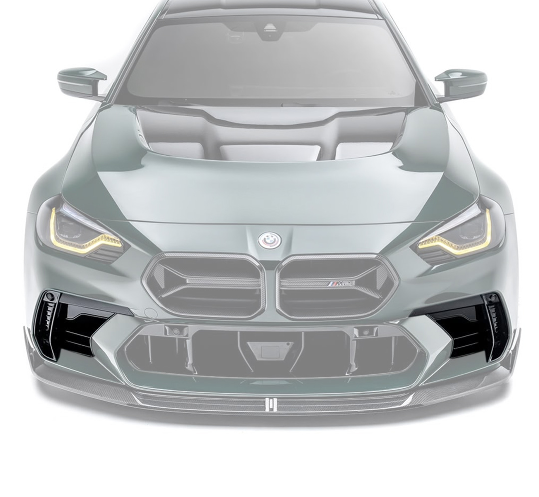 BMW G87 M2 AR V2 Style Dry Carbon Parts - styling reference for Vents (Optional Exposed Carbon)