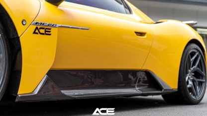 Maserati MC20 N Style Dry Carbon Parts - styling view