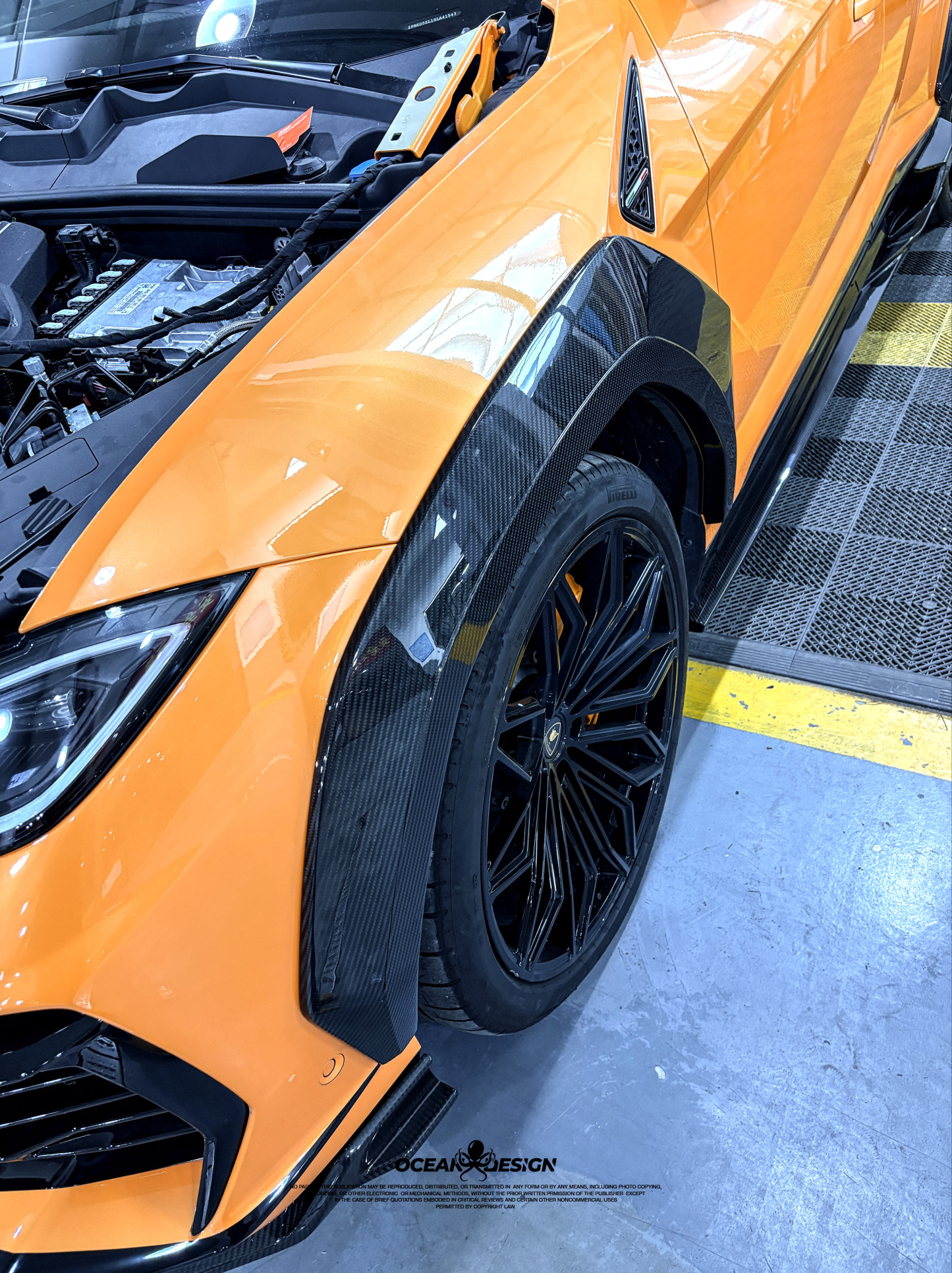Lamborghini Urus SE U Style Parts - styling view