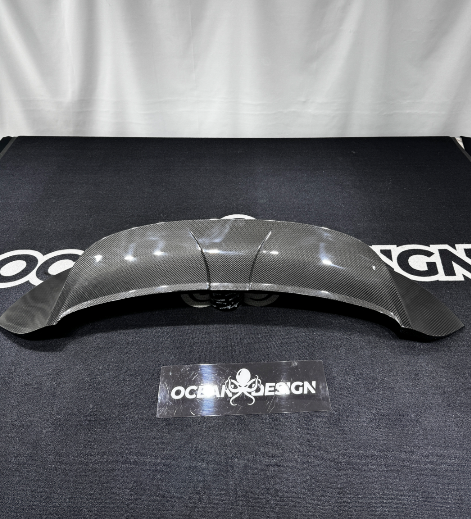 Porsche 911 992.2 Ocean Design Dry Carbon Parts - styling reference for Rear Wing
