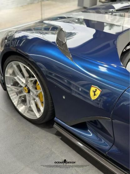 Ferrari 812 N Style Dry Carbon Parts - styling view