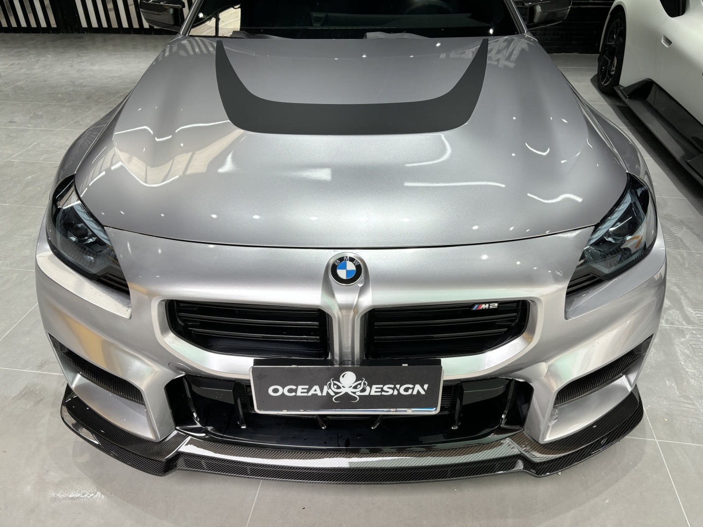 BMW G87 M2 AP Style Dry Carbon Parts - styling view