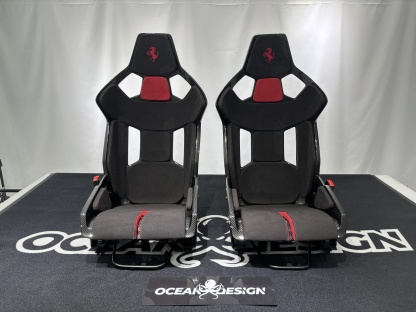Porsche GW Style Dry Carbon Bucket Seat - styling view