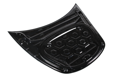 Tesla Model 3 V Style Parts - styling reference for Hood - Carbon Fiber