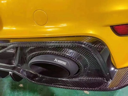 Porsche 911 992.1 Turbo S Techart Style Dry Carbon Parts - styling view