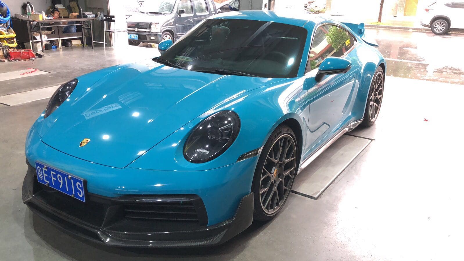 Porsche 911 992.1 Turbo S Style Parts - styling view