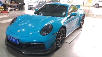 Porsche 911 992.1 Turbo S Style Parts - styling view