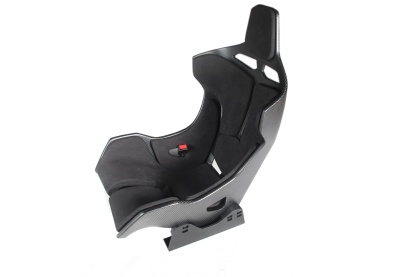 McLaren Senna Style Dry Carbon Bucket Seat - styling view