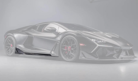 Lamborghini Revuelto R Style Dry Carbon Parts - styling reference for Side Skirts