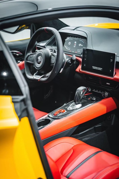 Lotus Emira Carbon Trim Parts - styling view