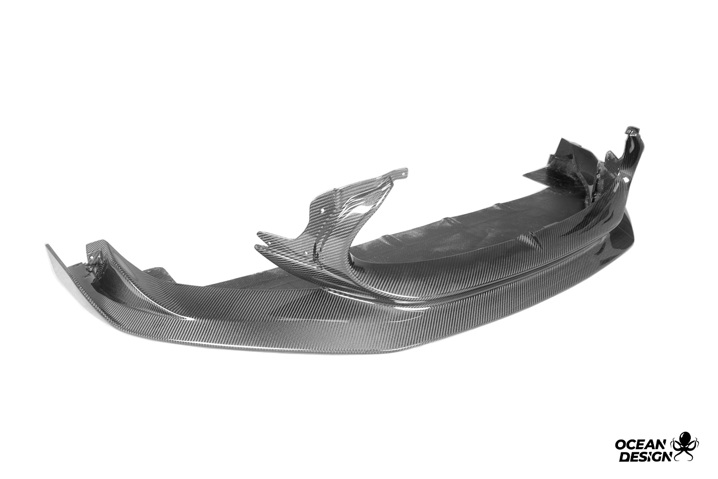 Maserati MC20 SD Style Dry Carbon Parts - styling reference for Front Lip