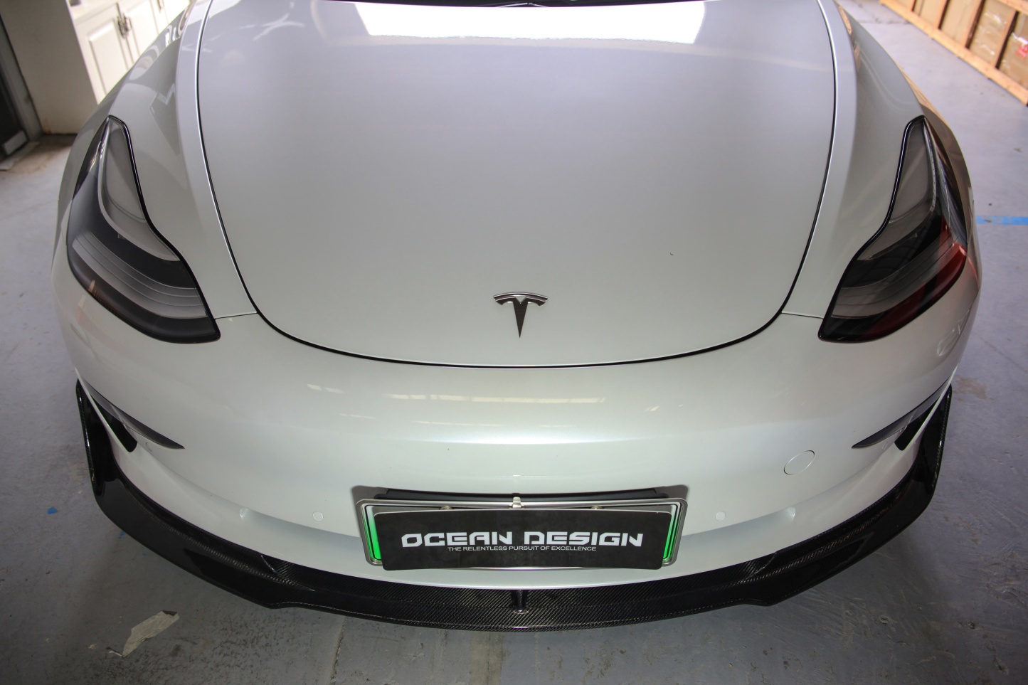 Tesla Model 3 V Style Parts - styling view