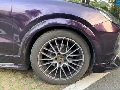 Porsche Cayenne OD Style Carbon Fiber Parts - styling view
