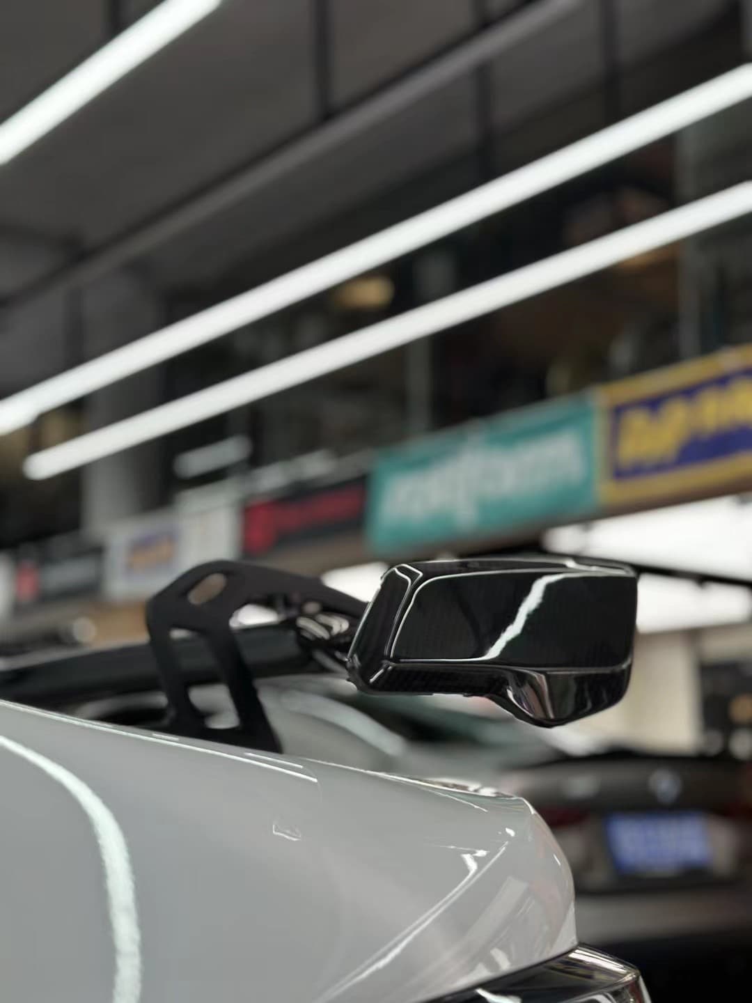 BMW G87 M2/G80 M3/G82 M4 AK Style Dry Carbon GT Wing - styling view
