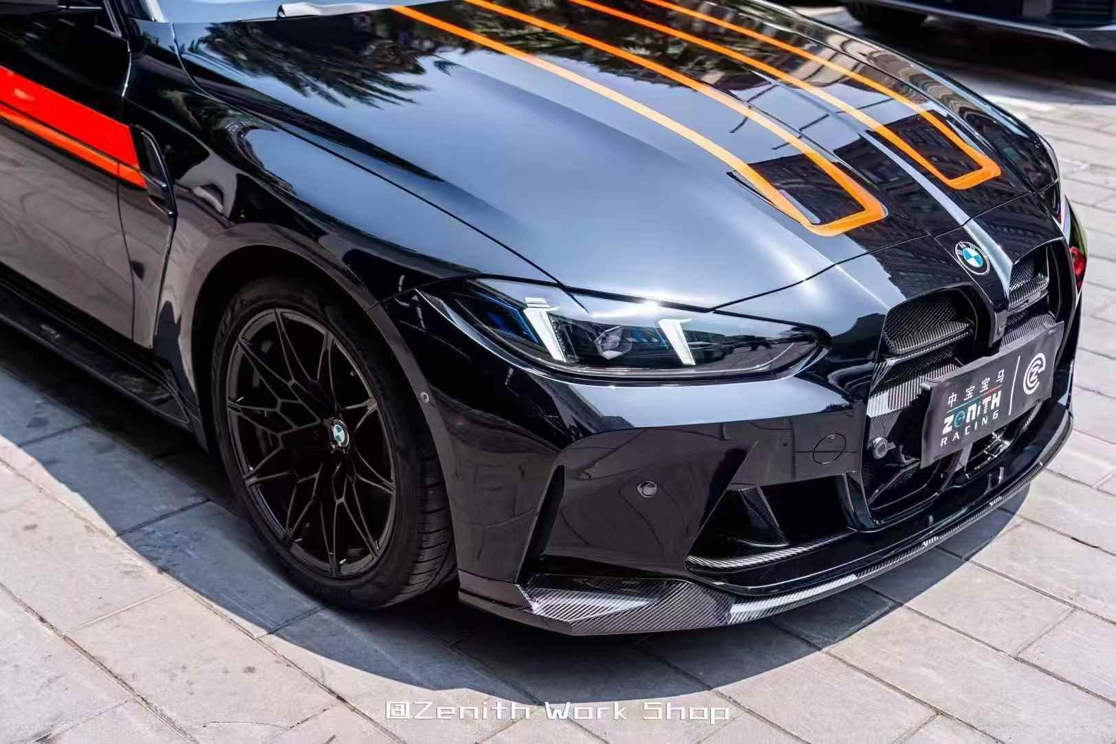 BMW G80 M3 / G82 M4 MP Style Dry Carbon Parts - styling view
